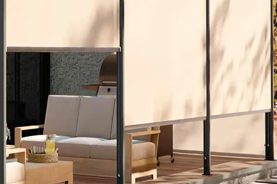 Rèm vải chống cháy PVC dẻo chống tia UV - dành cho gia đình, văn phòng, nơi công cộng